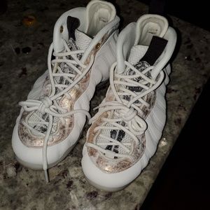 Foamposite 1 Summit White Marble